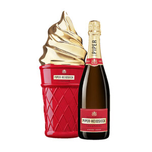 <p>At Osborne, we’ve come up with the perfect gift. Surprise your loved ones with a bottle of the prestigious Piper-Heidsieck Cuvée Brut champagne presented in an unique cooler in the shape of an ice cream.</p>