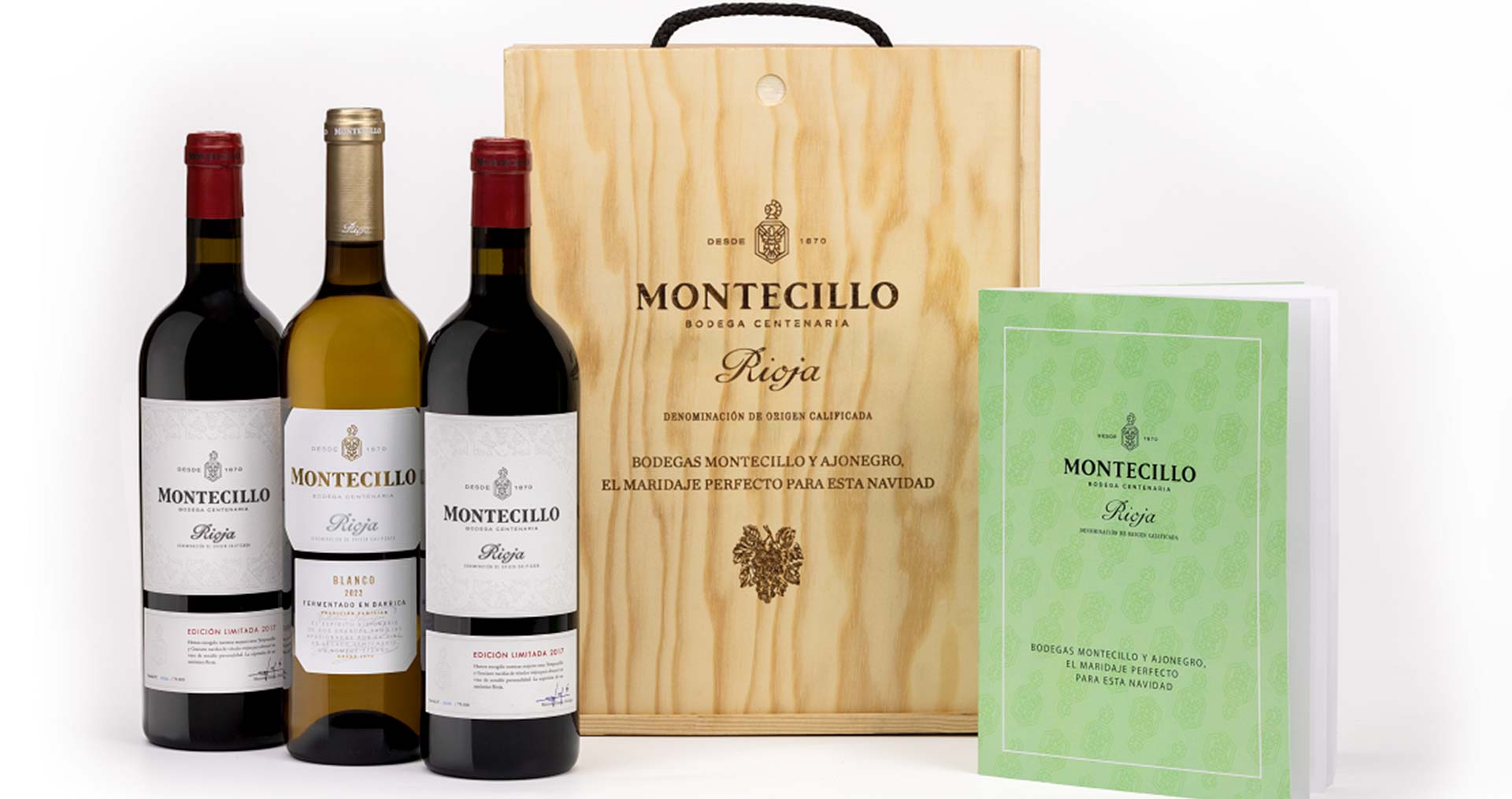 BODEGAS MONTECILLO Y AJONEGRO, EL MARIDAJE PERFECTO PARA ESTA NAVIDAD