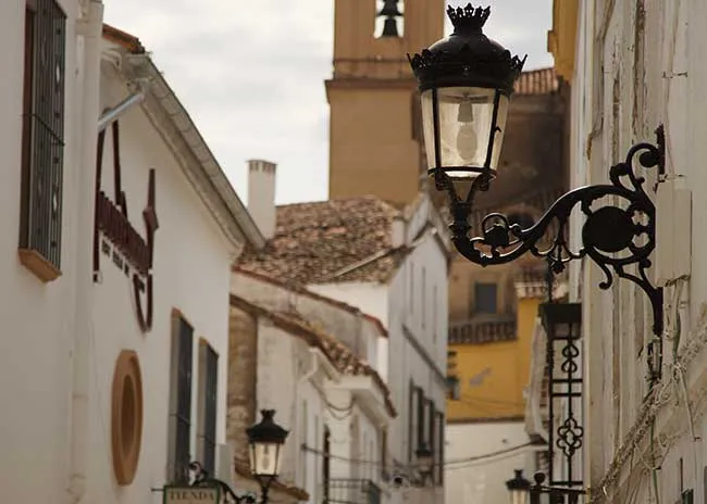 Calle de Jabugo pueblo de Huelva Calle de Jabugo pueblo de Huelva