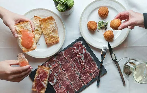 Plato de Jamón Ibérico 5J 