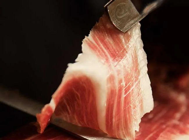 Loncha de Jamón Ibérico Cinco Jotas Loncha de Jamón Ibérico Cinco Jotas